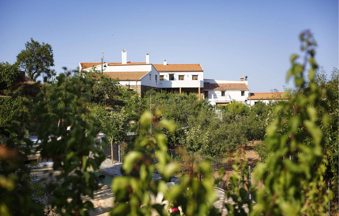 Gemütliches Laroya-Apartment: WLAN, Klimaanlage, Kamin, Pool, Grill in Laroya, Almería Provinz
