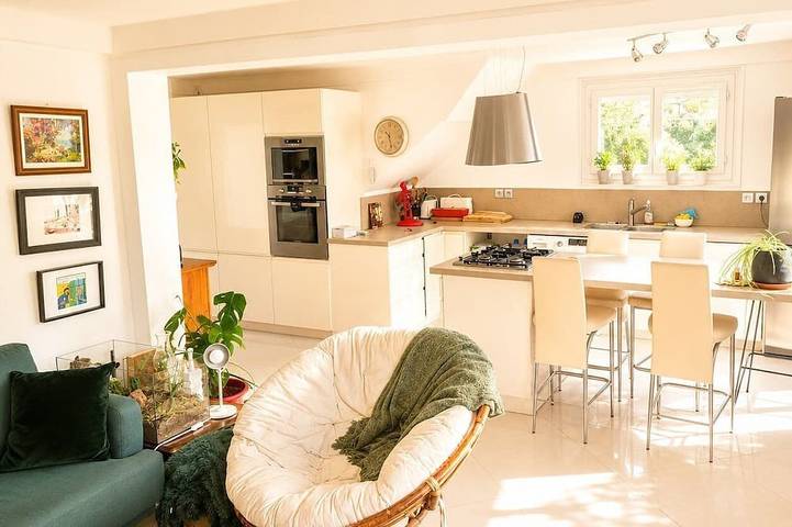 Maison de vacances pour 8 personnes, avec jardin