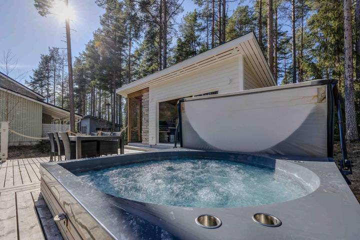 Casa rural para 8 personas, con sauna además de jacuzzi y balcón, Familias con niños - 1