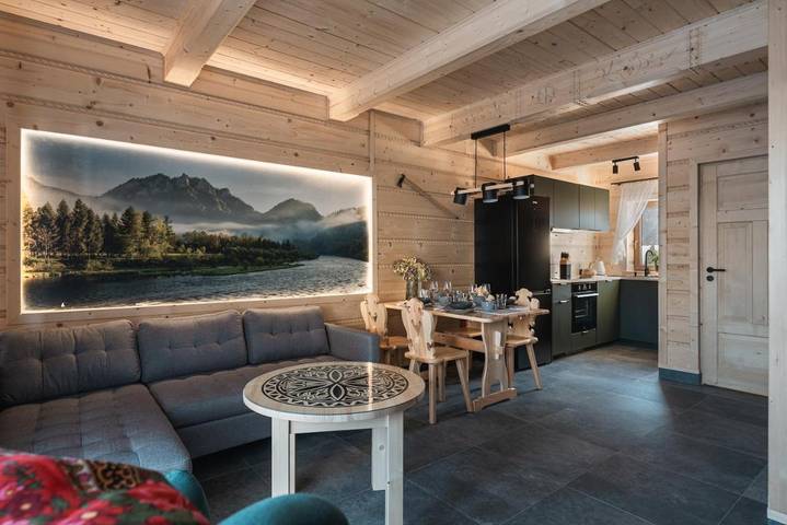 Location de vacances pour 8 personnes, avec jacuzzi et jardin à Szczawnica - 2