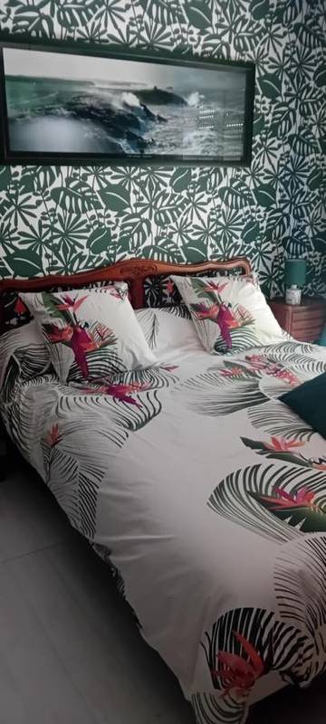 Chambre d’hôte pour 2 personnes, avec terrasse ainsi que vue et jardin à Mahalon