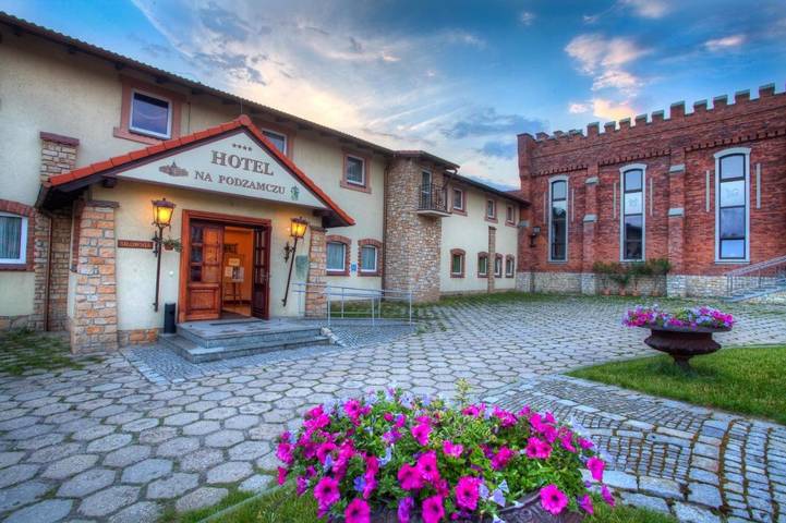 Hotel dla 3 osób, z Taras i Ogród oraz Widok na jezioro i Widok w Tarnowskie Góry