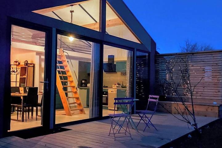 Villa pour 4 personnes, avec Jardin