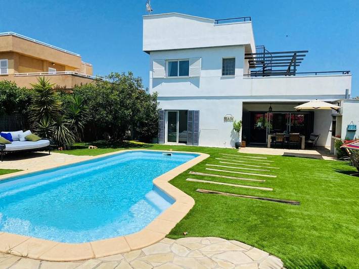 Villa für 6 Personen, mit Balkon und Terrasse sowie Garten und Pool in Es Trenc - 2