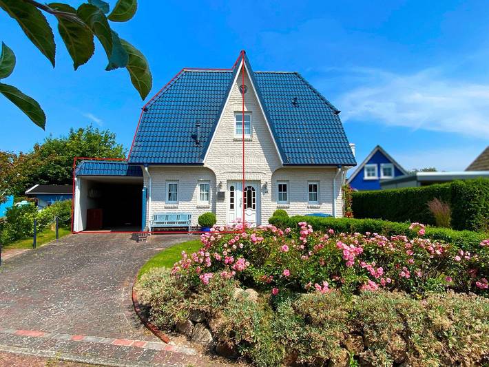 Ferienhaus für 2 Personen, mit Terrasse und Garten in Schönberg