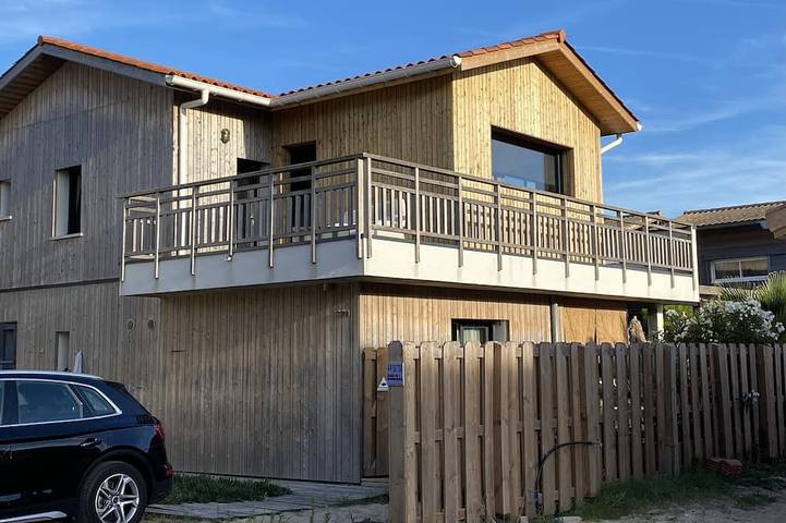 Casa de vacaciones para 7 personas, con balcón y jardín - 1