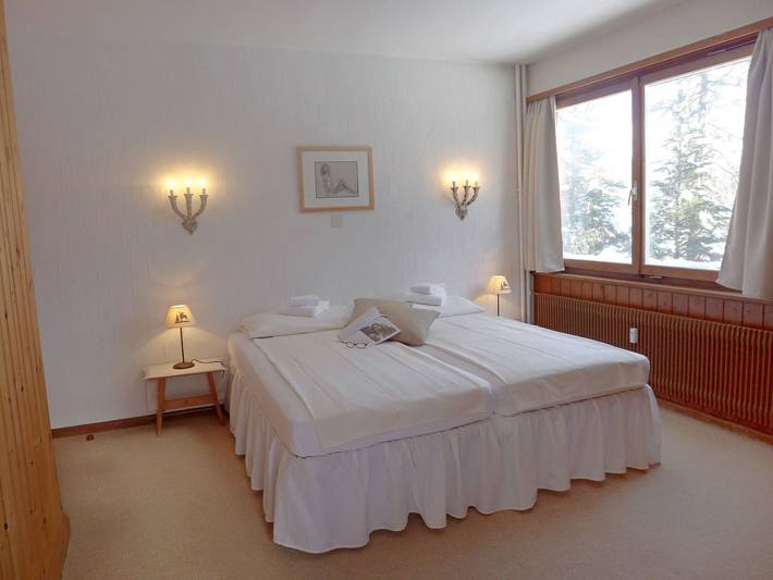 Ferienwohnung für 4 Personen, mit Balkon und Garten in St. Moritz - 3
