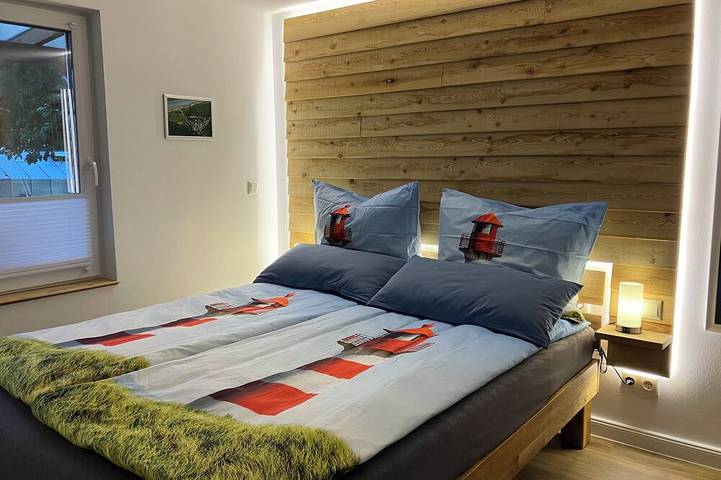 Ferienhaus für 2 Personen, mit Garten und Balkon sowie Sauna, mit Haustier in Sundhagen - 4