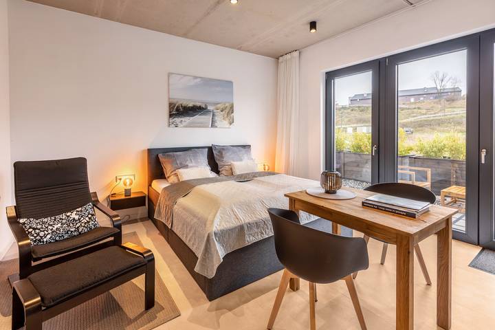 Ferienwohnung für 2 Personen, mit Garten in Muldestausee