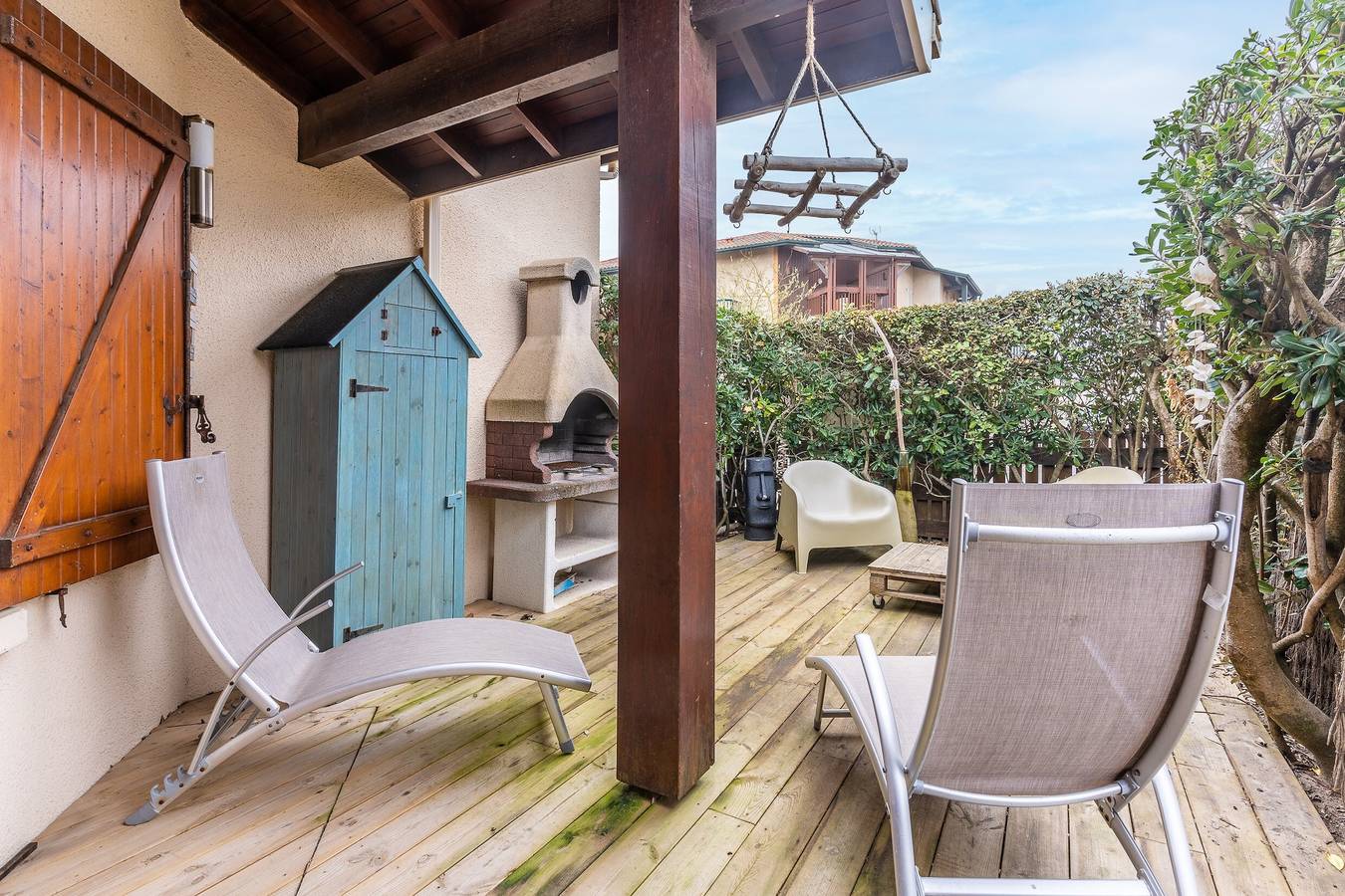 Holiday Home 'Maisonnette Biscarosse' with Private Terrace and Wi-Fi in Biscarrosse Plage, Biscarrosse