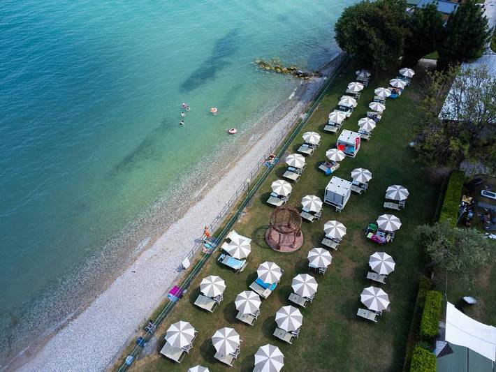 Rustico per 4 persone, con Balcone/Terrazza al Lago di Garda
