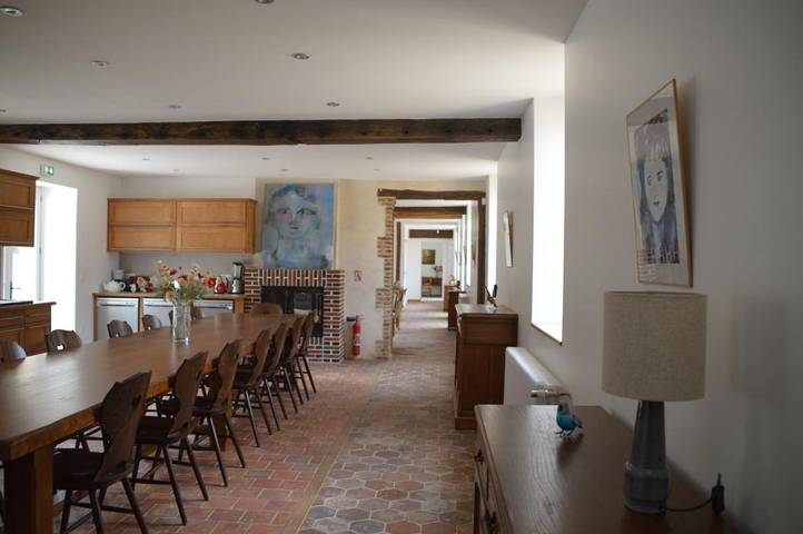 Location de vacances pour 27 personnes, avec Terrasse ainsi que Jardin et Vue dans Digny