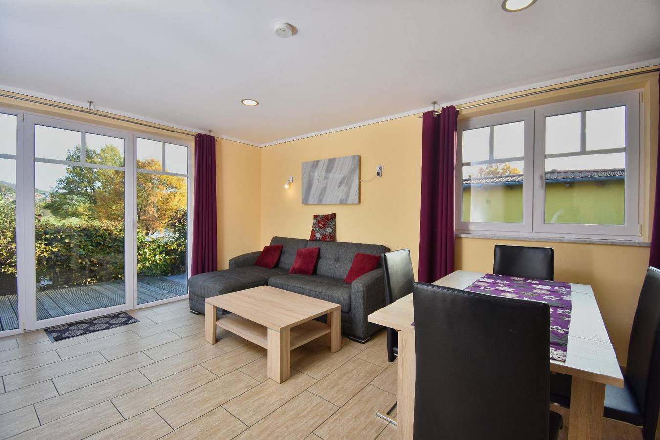 Ganze Wohnung, Ferienpark Perlsee Ferienhäuser, Camping, Mobilheime - Villa Giallo (Haus 1a) für 2 Personen in Strandbad am Perlsee, Waldmünchen