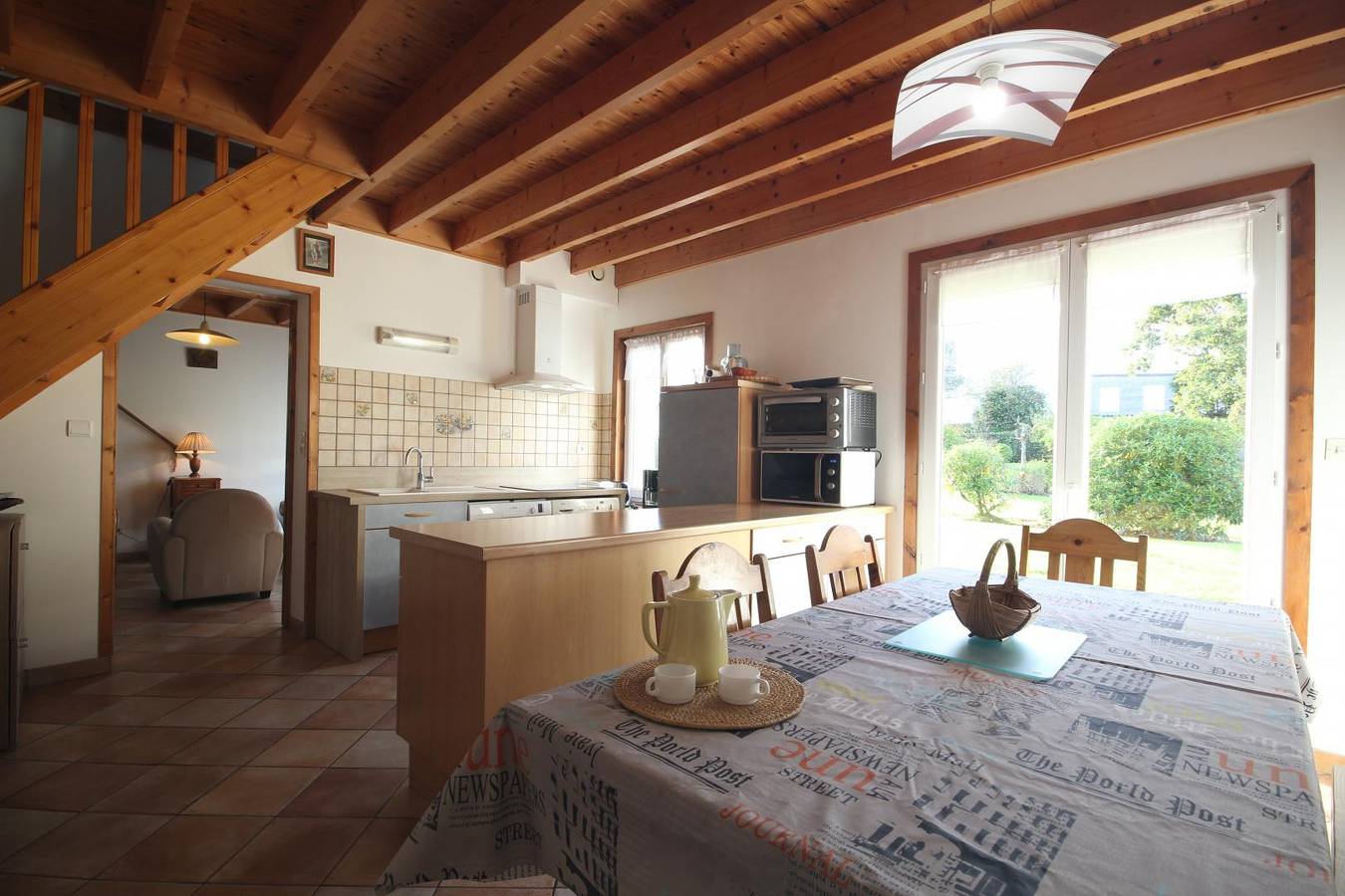 Gîte für 5 Personen mit Terrasse in La Poterie-Cap-d'Antifer, Le Havre und Umgebung