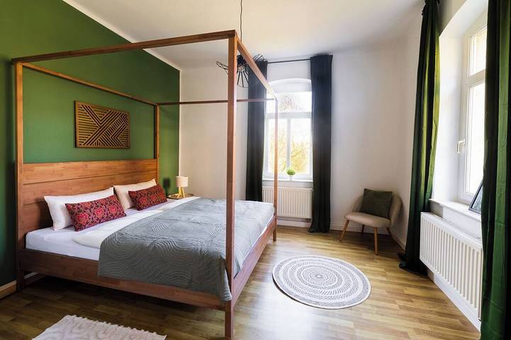 Ferienwohnung für 8 Personen, mit Sauna und Balkon sowie Whirlpool in Hohnstein - 3