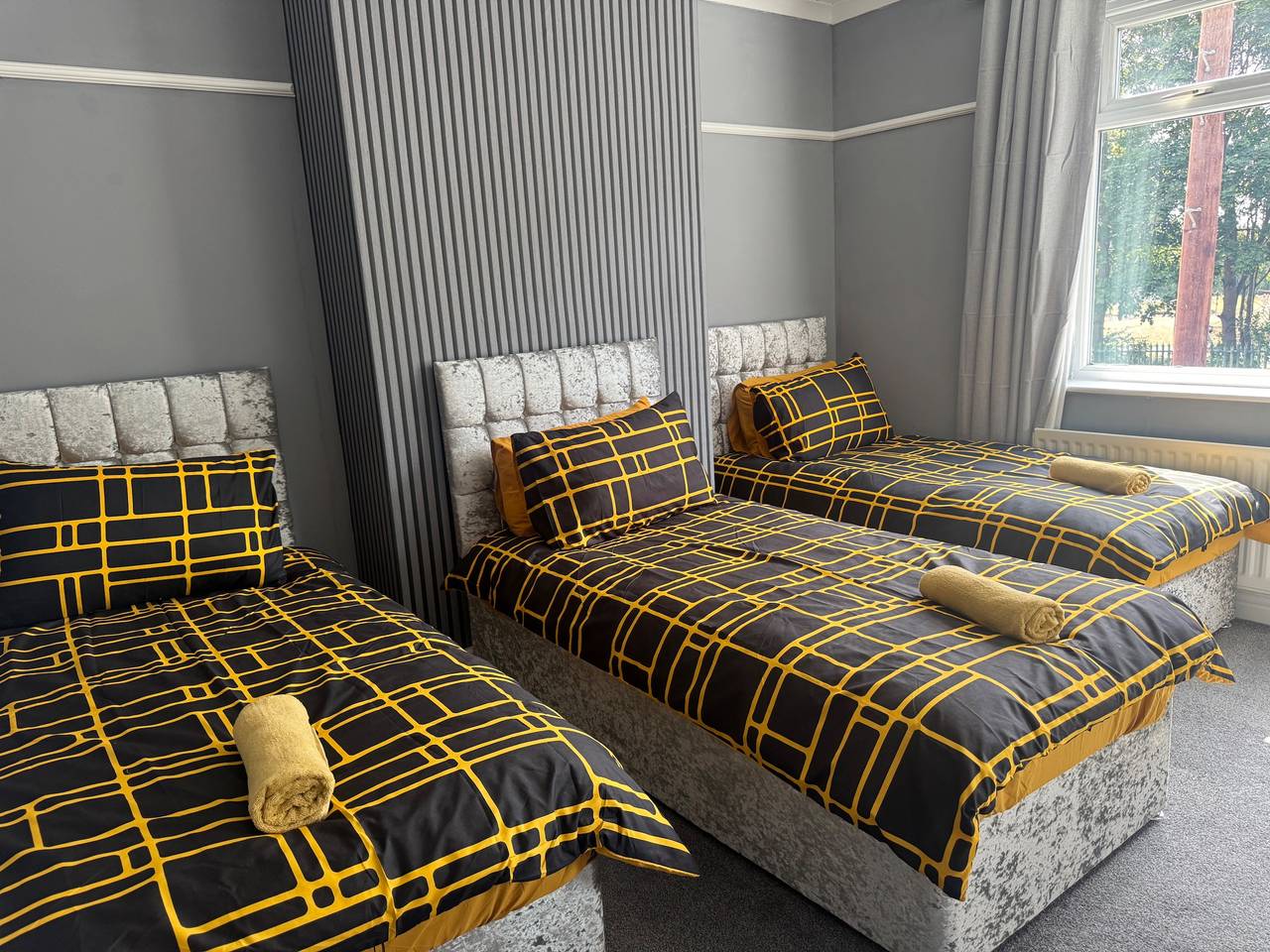 Ganze Ferienwohnung, Apt-Sleeps 9-Parking-Ideal for Contractors-Garden in Newcastle upon Tyne, Nordostengland