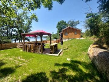 Maison de campagne pour 4 personnes, avec vue ainsi que vue sur le lac et jardin à Peigney