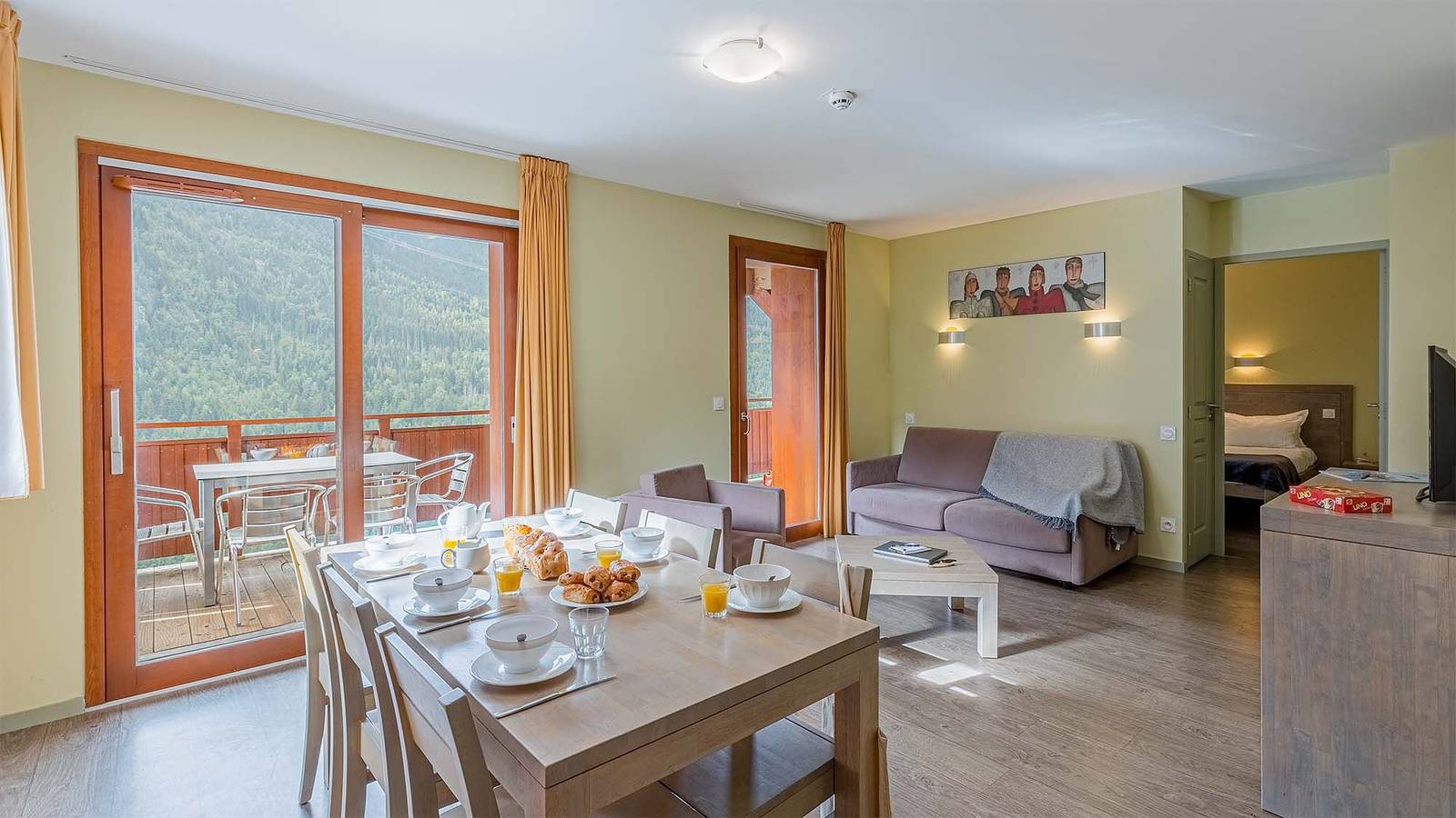 Ganze Wohnung, Residence Les Epinettes in Vaujany, Nationalpark Écrins