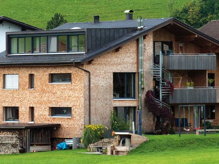 Ferienwohnung für 3 Personen, mit Balkon, kinderfreundlich im Bregenzerwald