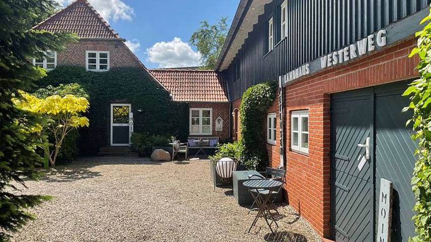 Ferienwohnung für 3 Personen, mit Garten und Terrasse in Wanderup