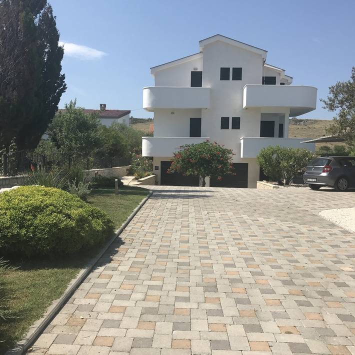 Ganze Wohnung, Studio Appartement mit Balkon und Meerblick Ljubac, Zadar As-14593-b in Ljubač (Dalmatien), Zadar
