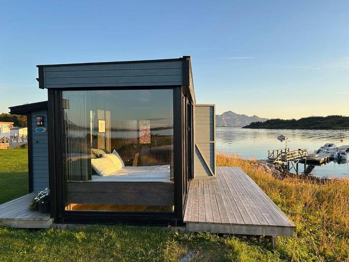 Bungalow für 2 Personen, mit Terrasse und Ausblick in Norwegen - 2
