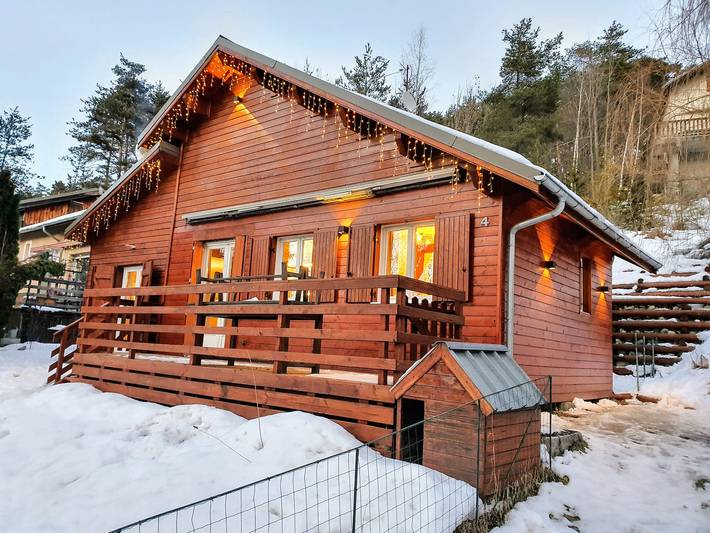 Maison de vacances pour 6 personnes, avec jardin et jacuzzi, animaux acceptés