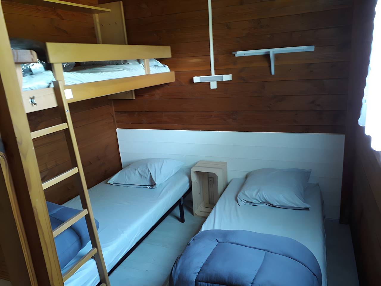 Chalet «Bois 7» avec piscine partagée et terrasse privée in Saint-Gervais (Vendée), Vendée