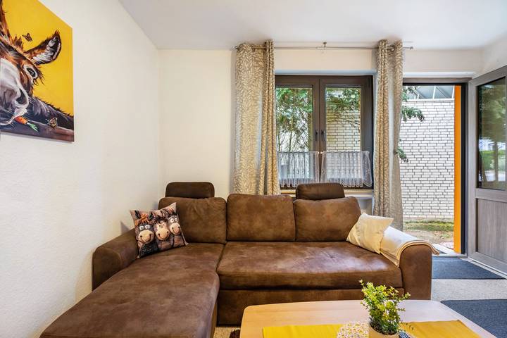 Ganze Wohnung, Ferienwohnung 'Eselei' mit Gemeinschaftsgarten und WLAN in Belm, Landkreis Osnabrück