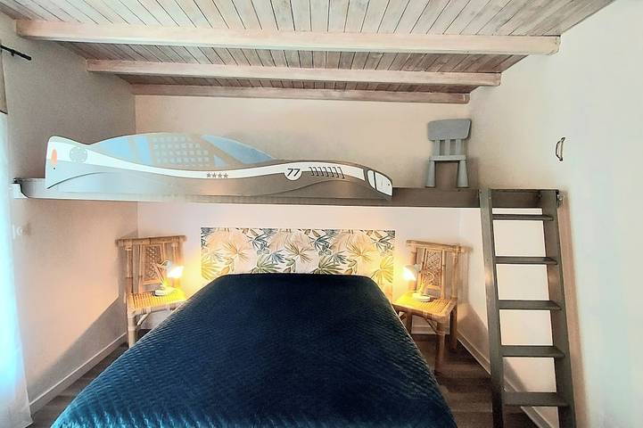 Villa océan-Achard-Labenne derrière la dune 8-10 personnes/Animaux/Piscine/Spa in Labenne Océan, Labenne