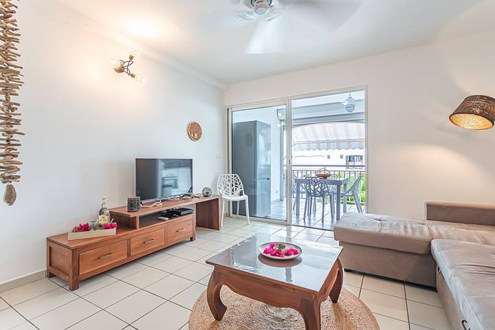 Gîte pour 4 personnes, avec balcon et piscine à Saint-François - 2