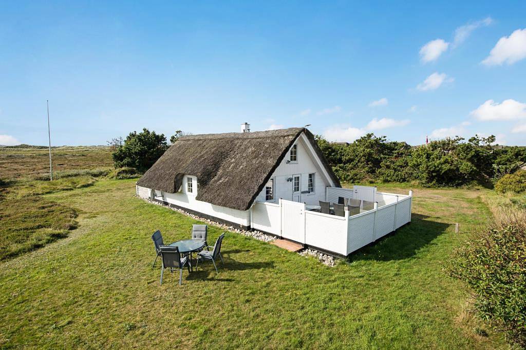 Bright non-smoking holiday home for 4 people and 2 dogs in Ringkøbing, Holmsland Klit