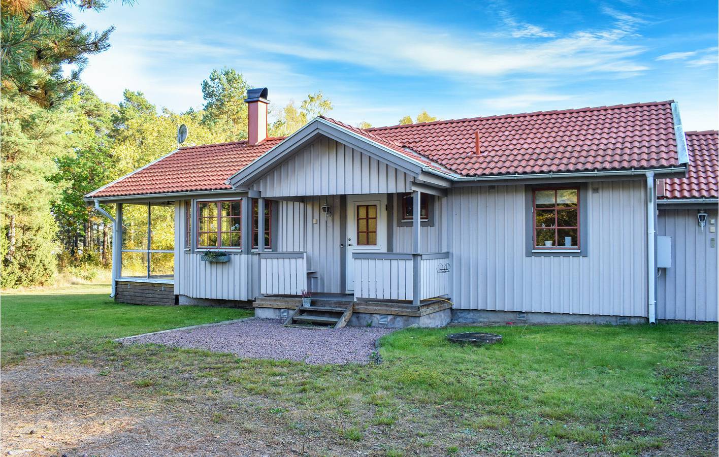 Ferienhaus für 6 Personen mit Garten in Oknö, Mönsterås und Umgebung