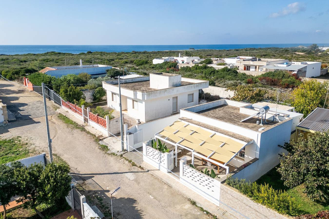 Casa Vacanze 'Lèvè – Sea Nature Stay' con Giardino Privato, Wi-Fi e Aria Condizionata in Porto Cesareo, Golfo di Taranto