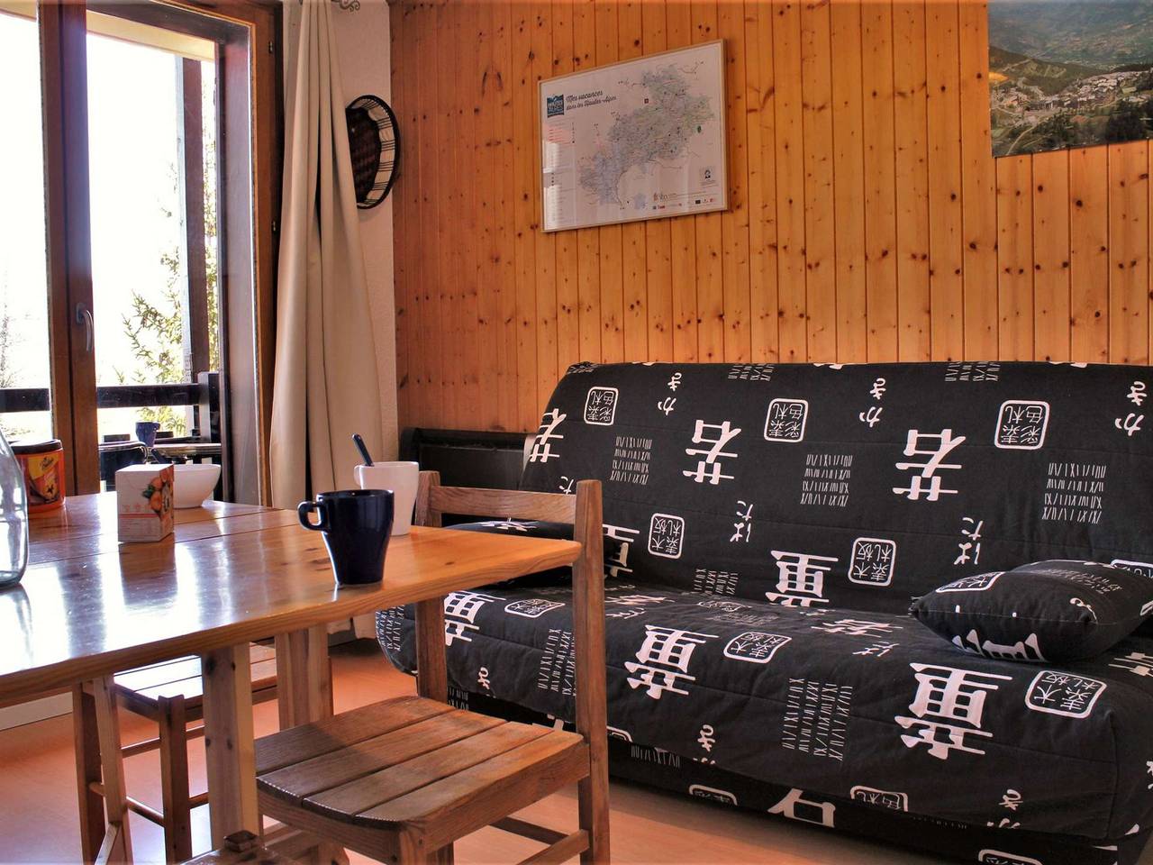 Apartamento entero, Estudio montaña 4 pers, a pie de pistas en Risoul in Station de Risoul, Risoul