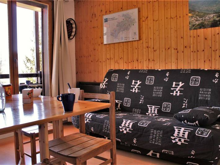 Location de vacances pour 4 personnes, avec balcon à Risoul