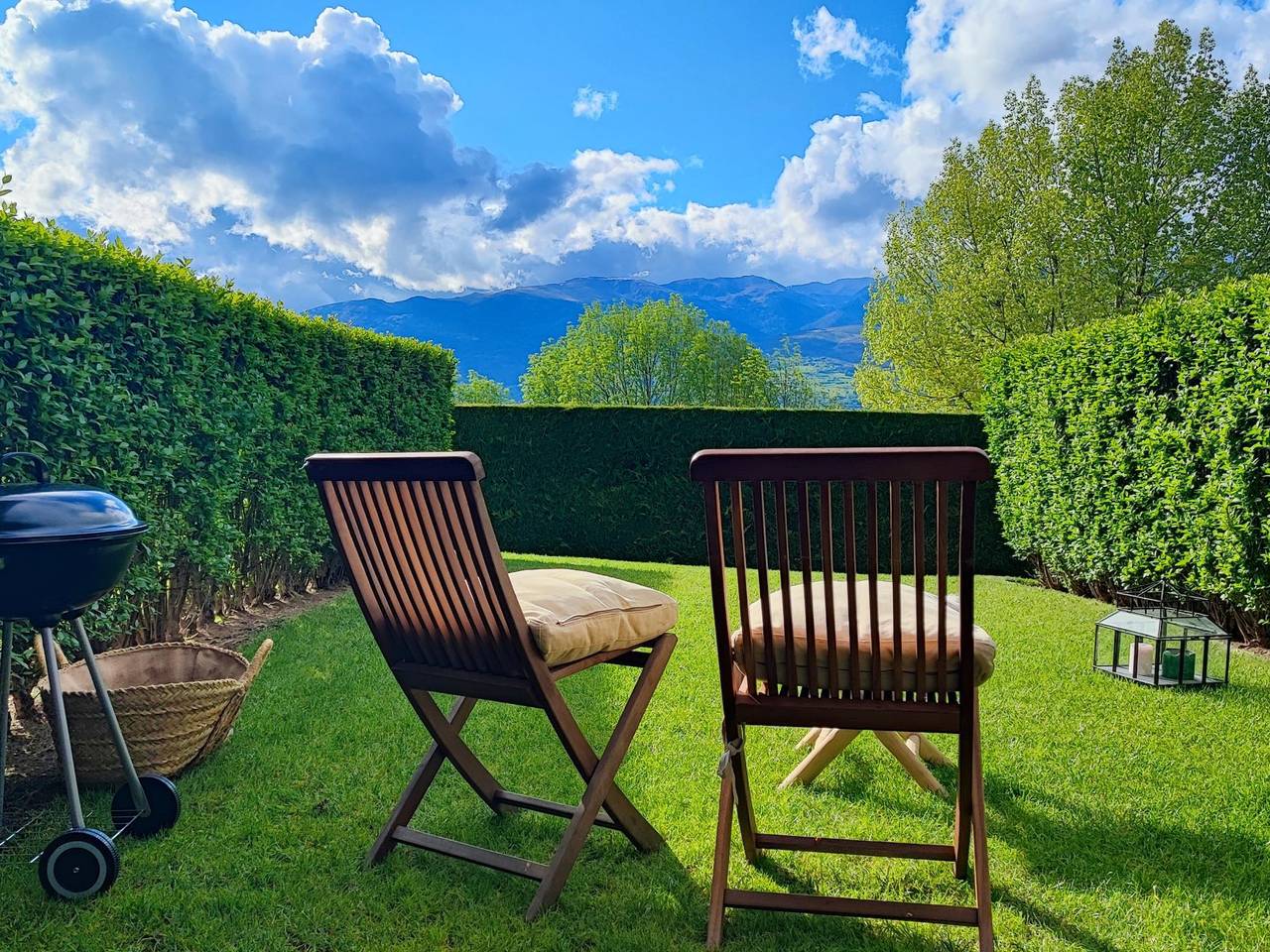 Townhouse 3 rooms Fireplace, Garden, Bbq, Views & Wi-Fi in La Masella, Alp