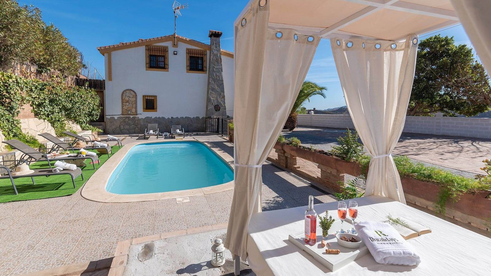 Casa de vacaciones para 8 personas con jardín in Almáchar, Provincia De Málaga