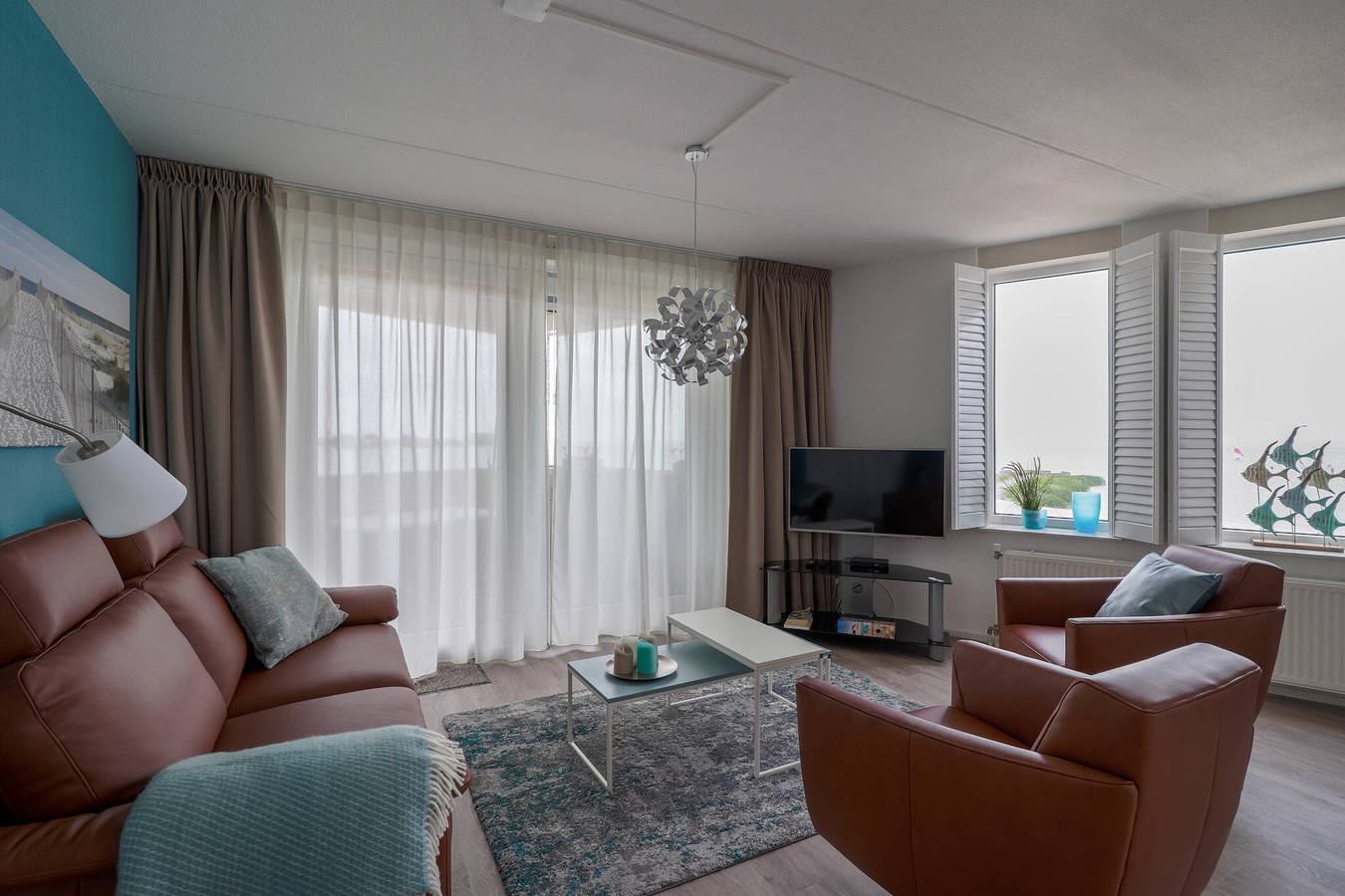 Ganze Wohnung, Beach Resort Makkum — Eckwohnung am Strand mit Ijsselmeerblick – Zuiderzee State Deluxe Xl 2 in Makkum, Ijsselmeer