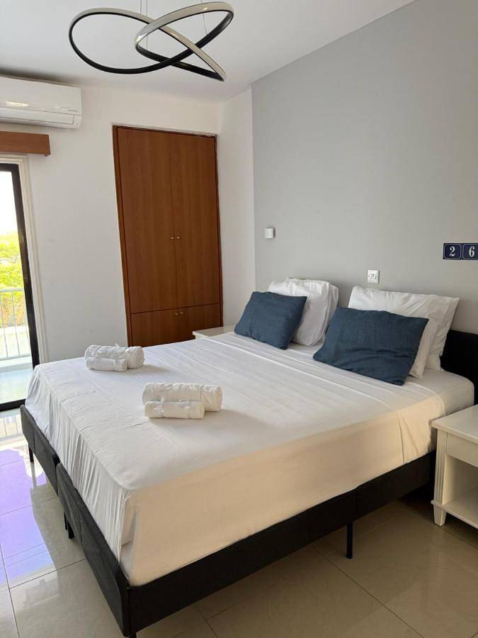 Apartament wakacyjny dla 2 osób, z balkon w Pafos