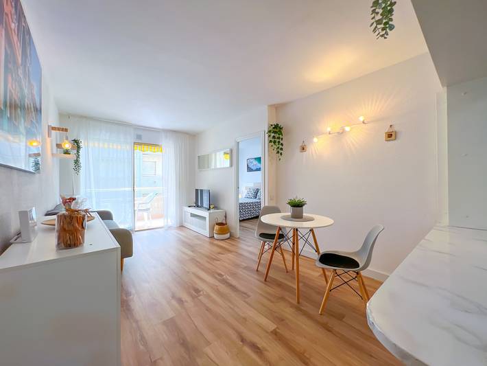 Vakantieappartement voor 3 personen, met zwembad en balkon, met huisdier in Pineda de Mar
