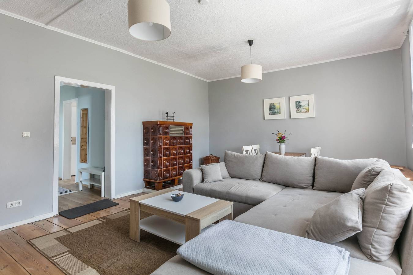 Ganze Wohnung, Ferienwohnung Mit Großem Garten" mit Gemeinschaftsterrasse, Gemeinschaftsgarten und Wlan in Lindow, Ruppiner Seenland