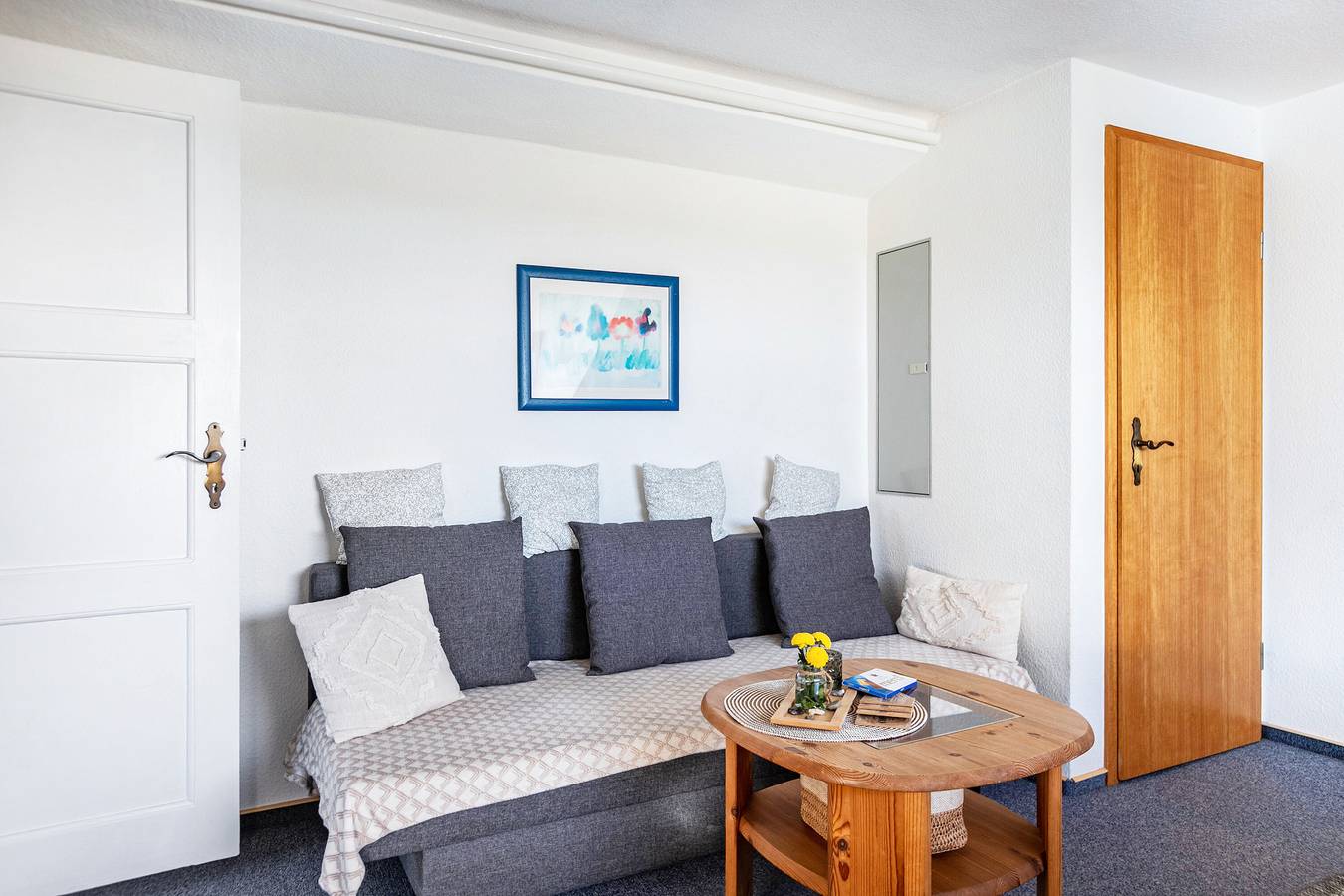 Ganze Wohnung, Ferienwohnung "Whg 2 - Ferien auf einem Resthof" mit Meerblick, Gemeinschaftsgarten und Wlan in Brodersby, Rendsburg-Eckernförde