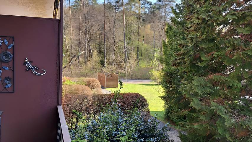 Ferienwohnung für 2 Personen, mit Balkon und Garten in der Pfalz