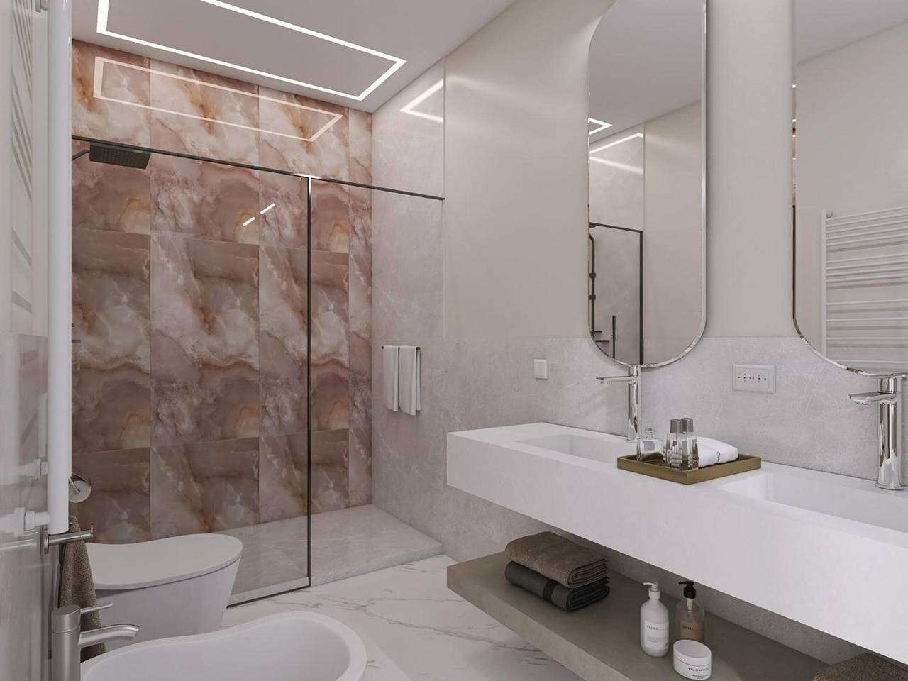 Ganze Wohnung, Apartment 'Suite Con Vista Città' mit Meerblick, Wlan und Klimaanlage in Rom, Rom Provinz