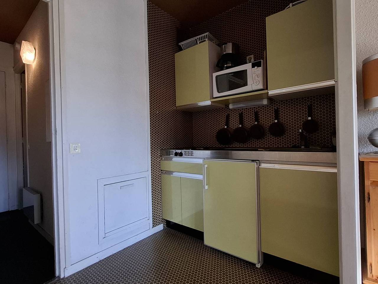 Estudio entero, Estudio Cabina para 4 en Estación con Vista a las Pistas in Bolquère, Parque Natural Regional de los Pirineos Catalanes