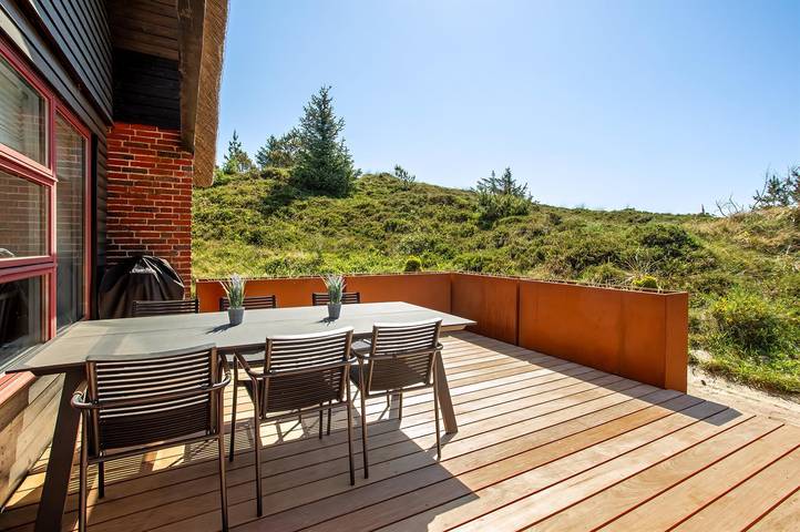 Ferienhaus für 6 Personen, mit Terrasse und Sauna in Vejers Strand - 4
