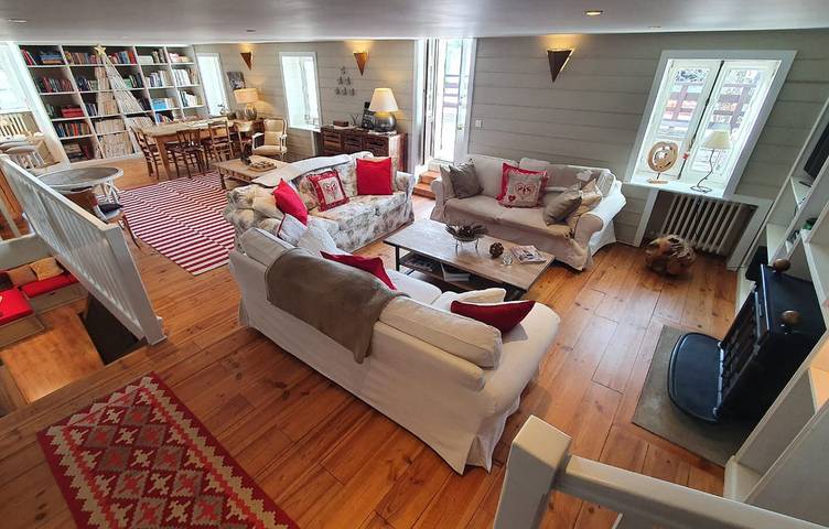 Chalet pour 15 personnes, avec balcon et sauna à Huez