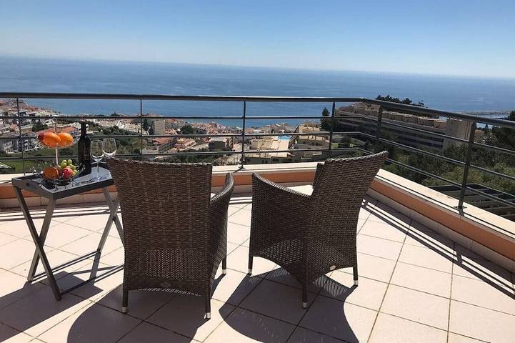 Casa de férias para 6 pessoas, com varanda e piscina em Sesimbra