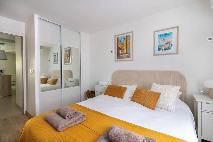Gîte pour 6 personnes, avec Jacuzzi ainsi que Terrasse et Jardin dans Plage de La Gorguette - 4